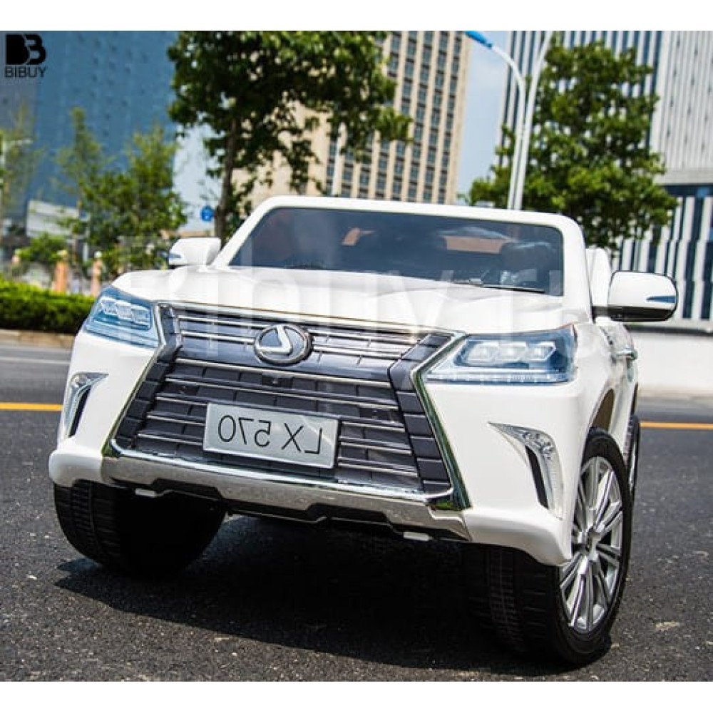 Электромобиль Lexus LX570 DK-LX570-WHITE, полный привод, пульт ДУ