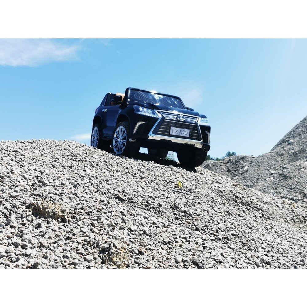 Детский электромобиль Lexus LX 570 Черный краска