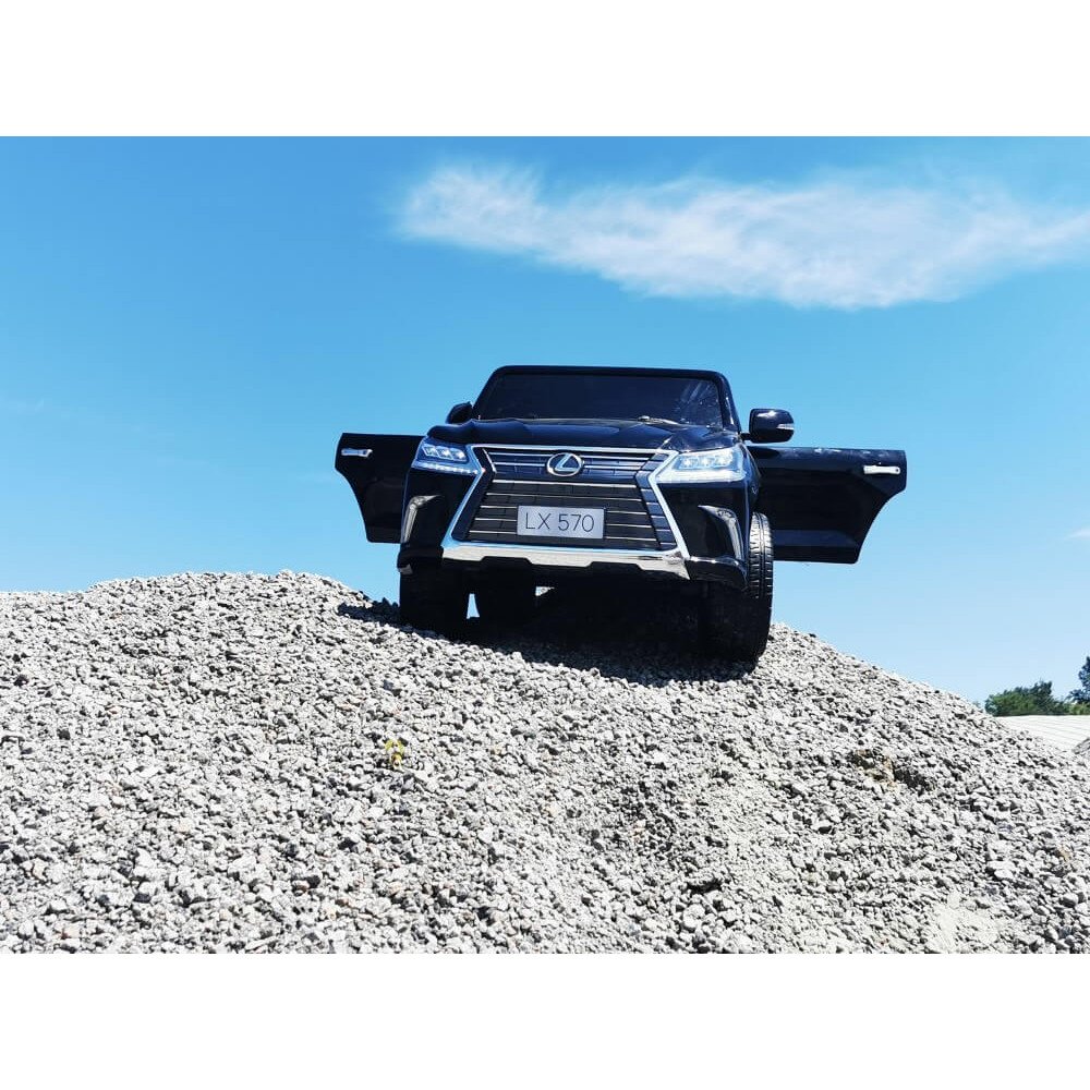 Детский электромобиль Lexus LX 570 Черный краска