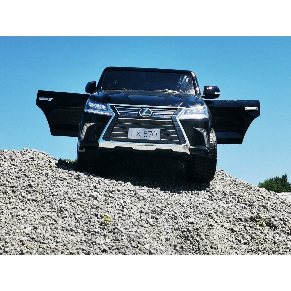 Детский электромобиль Lexus LX 570 Черный краска