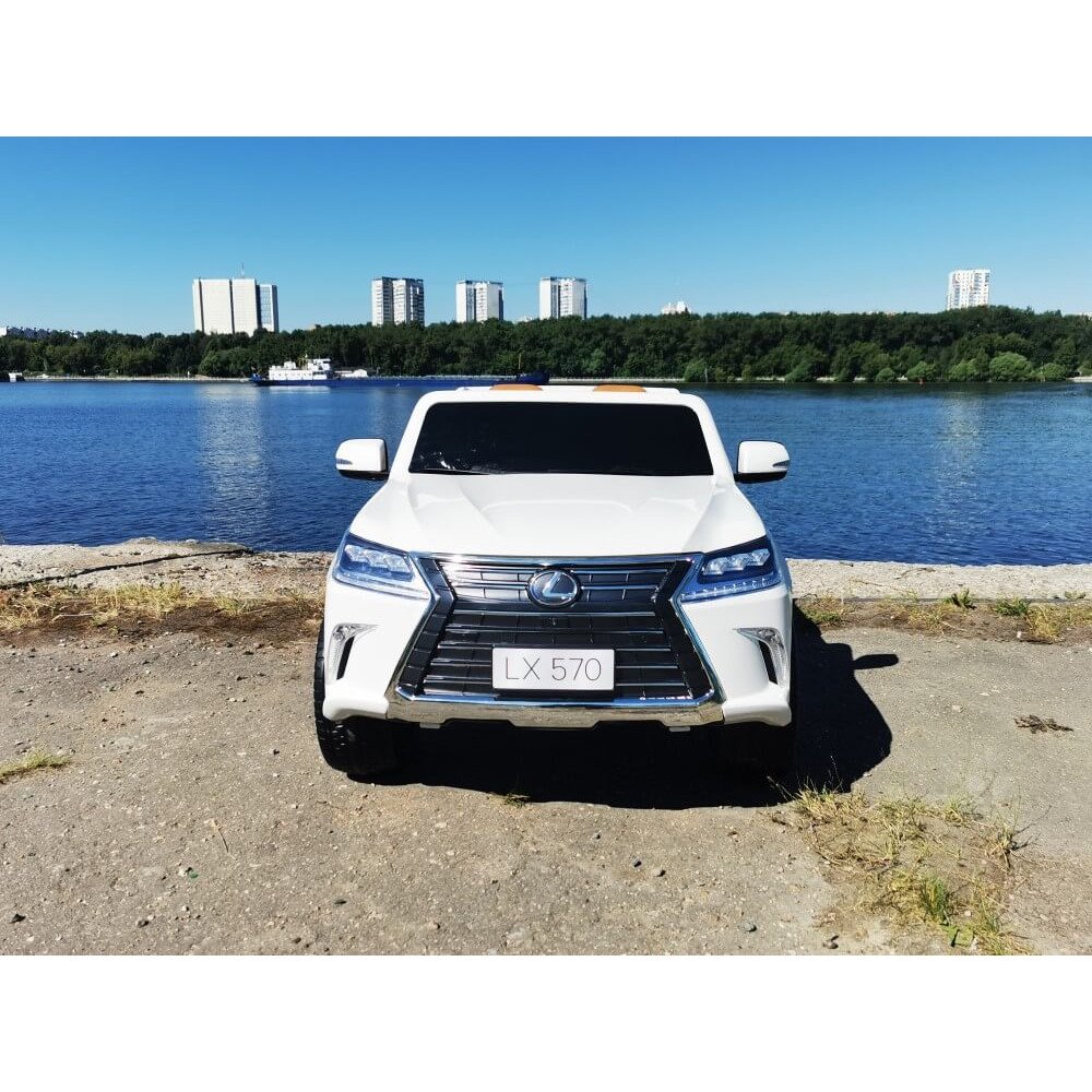 Детский электромобиль Lexus LX 570 (Белый)