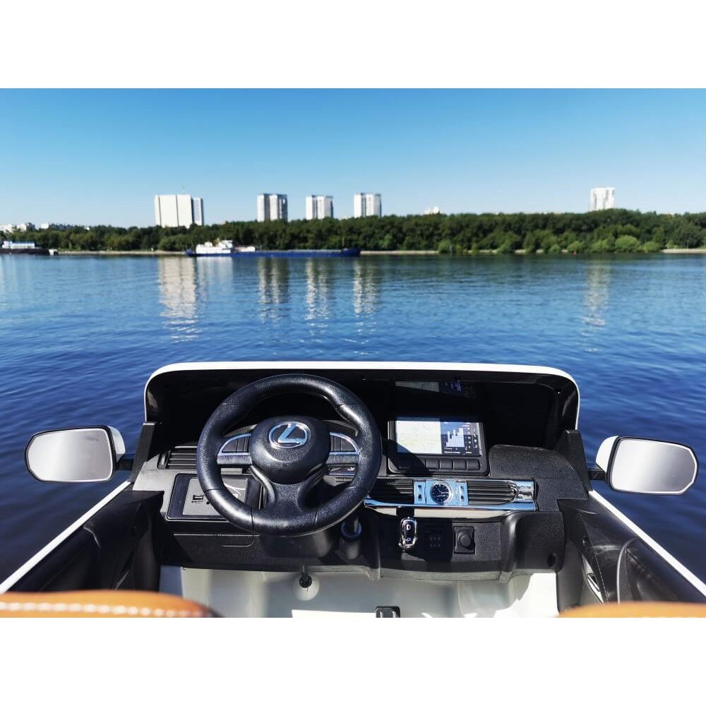 Детский электромобиль Lexus LX 570 (Белый)