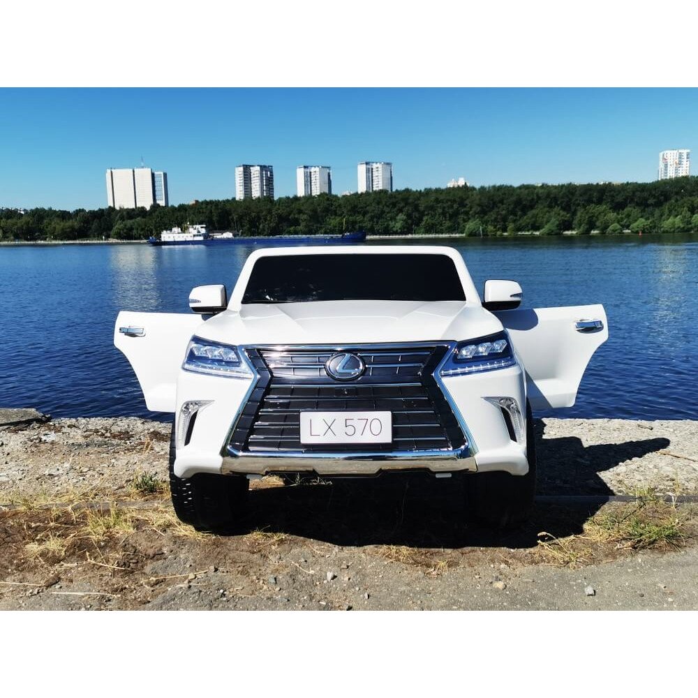 Детский электромобиль Lexus LX 570 (Белый)
