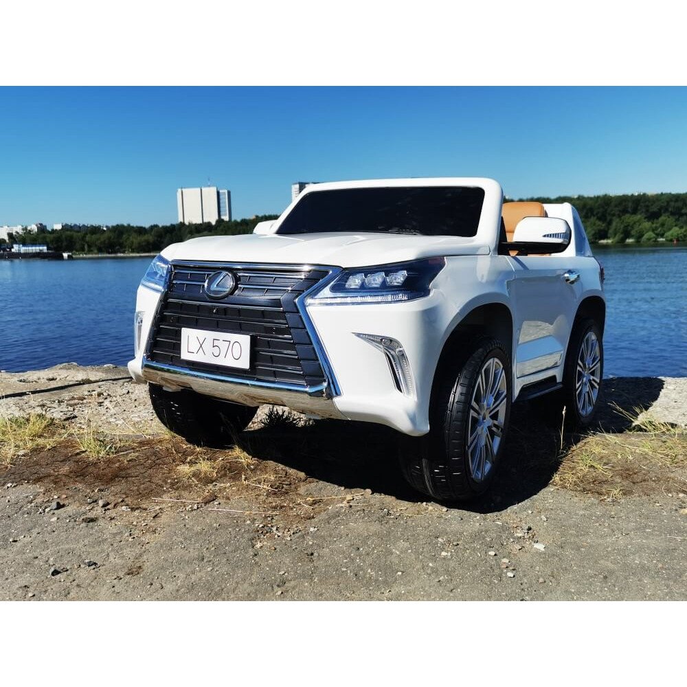 Детский электромобиль Lexus LX 570 (Белый)