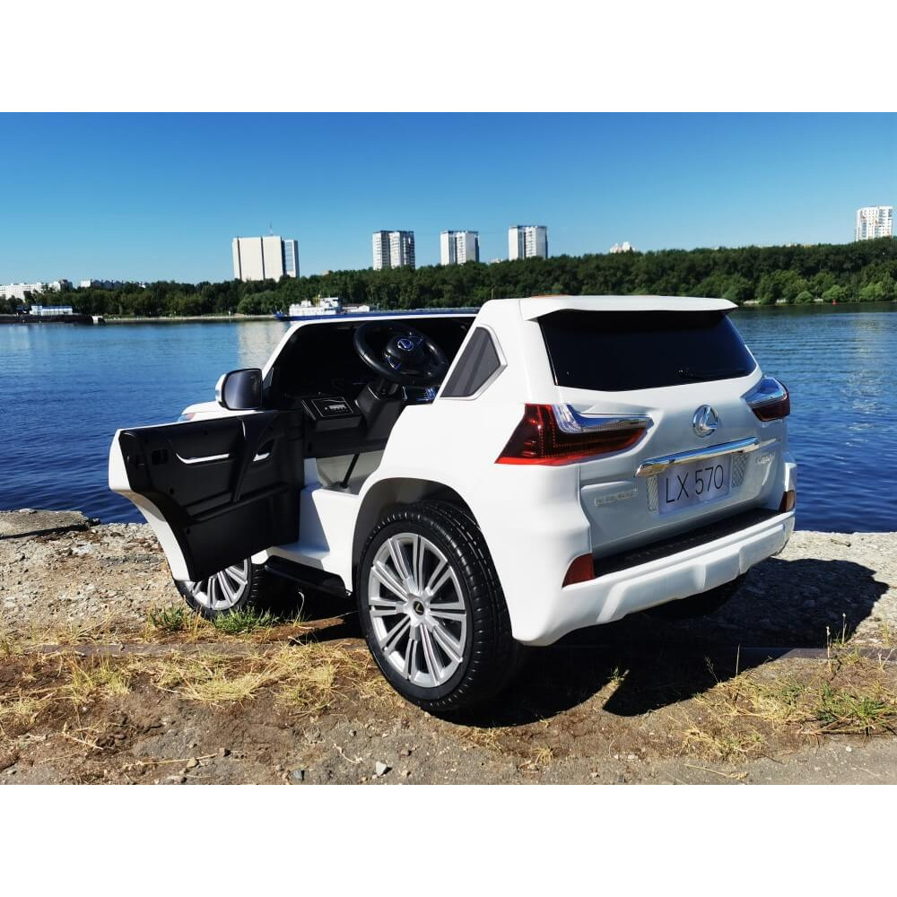 Детский электромобиль Lexus LX 570 (Белый)