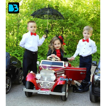 Детская машина Mercedes-Benz Typ 540K (M111MM) вишневая, глянцевая