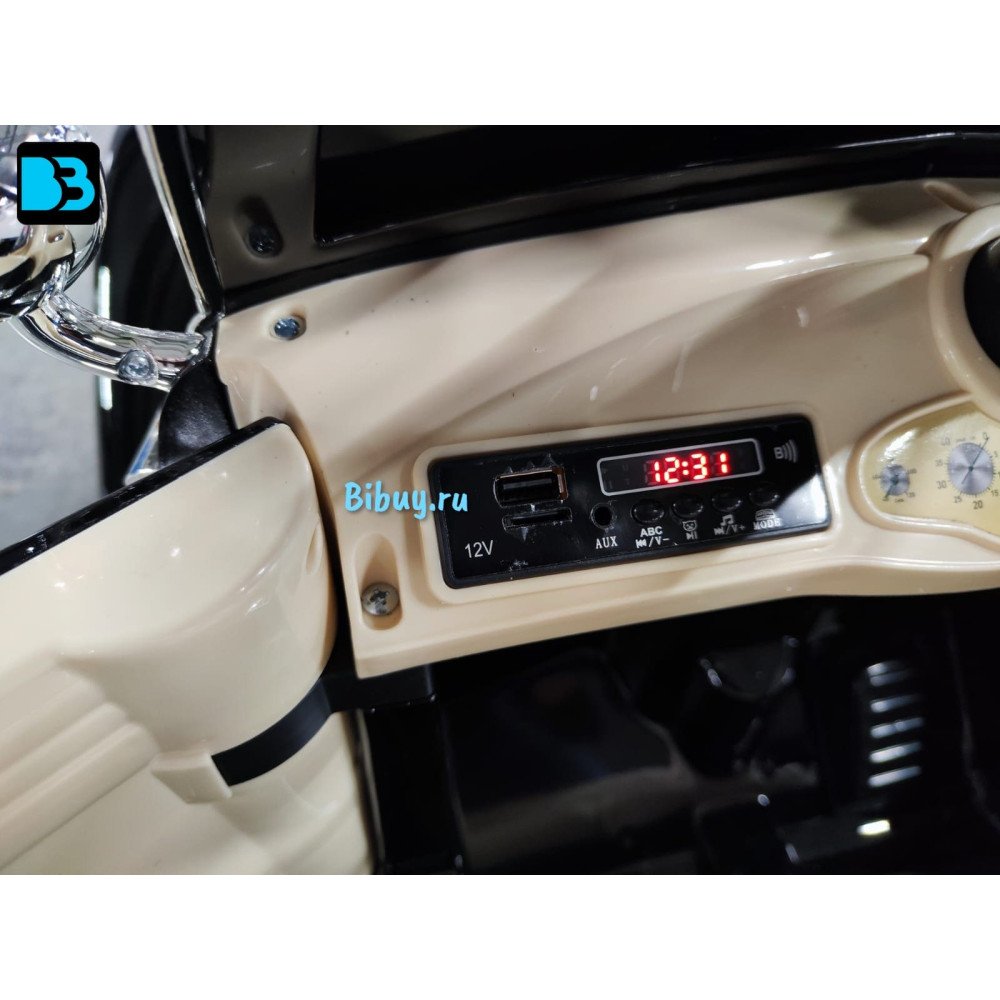 Детский электромобиль Mercedes-Benz Typ 540K (M111MM) черный глянец