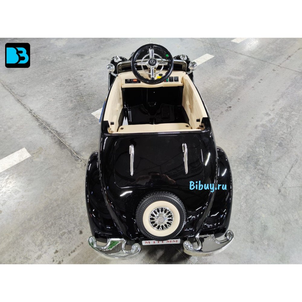 Детский электромобиль Mercedes-Benz Typ 540K (M111MM) черный глянец
