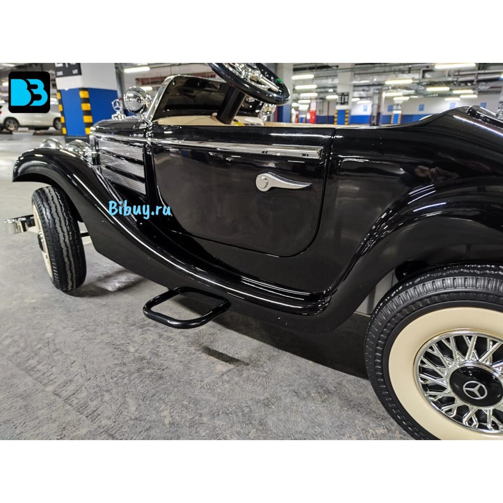 Детский электромобиль Mercedes-Benz Typ 540K (M111MM) черный глянец