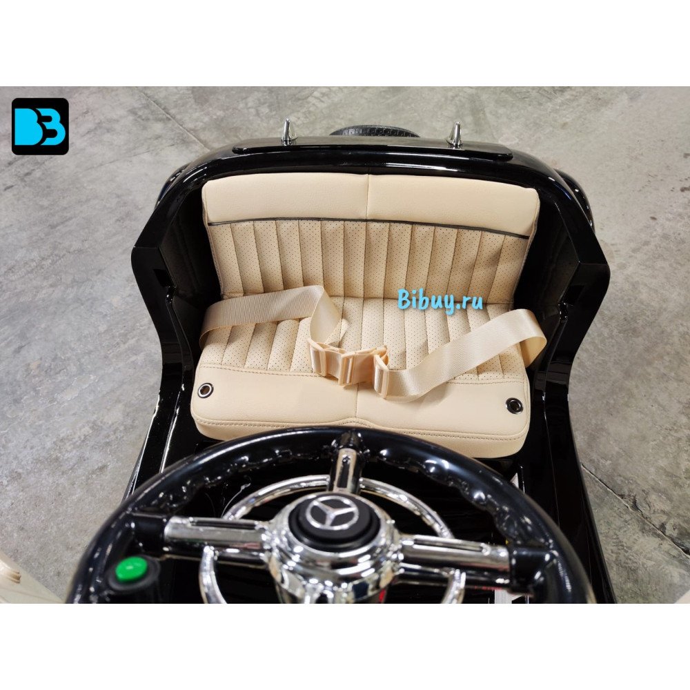 Детский электромобиль Mercedes-Benz Typ 540K (M111MM) черный глянец