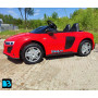 Детский мощный электромобиль AUDI R8 (M333MM) красный