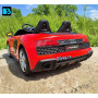 Детский мощный электромобиль AUDI R8 (M333MM) красный
