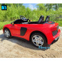 Детский мощный электромобиль AUDI R8 (M333MM) красный
