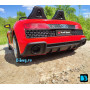 Детский мощный электромобиль AUDI R8 (M333MM) красный