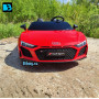 Детский мощный электромобиль AUDI R8 (M333MM) красный