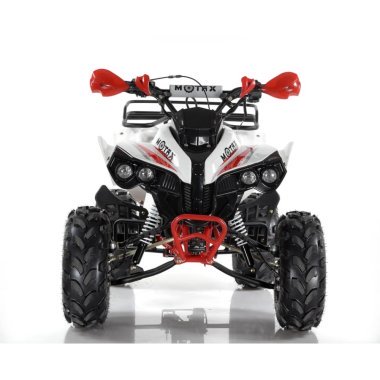 Подростковый квадроцикл MOTAX ATV Raptor Super LUX 125, бело-красный