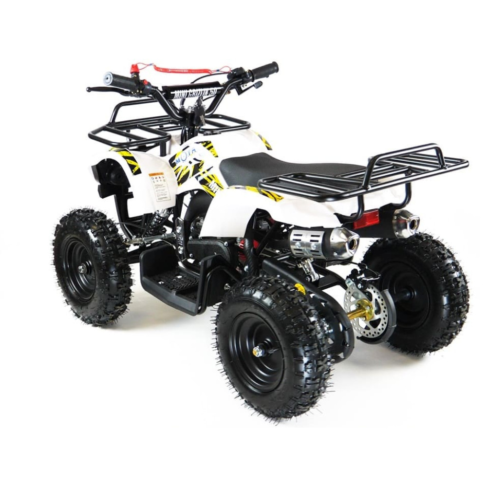 Детский квадроцикл MOTAX ATV Mini Grizlik X-16 (мех.) белый