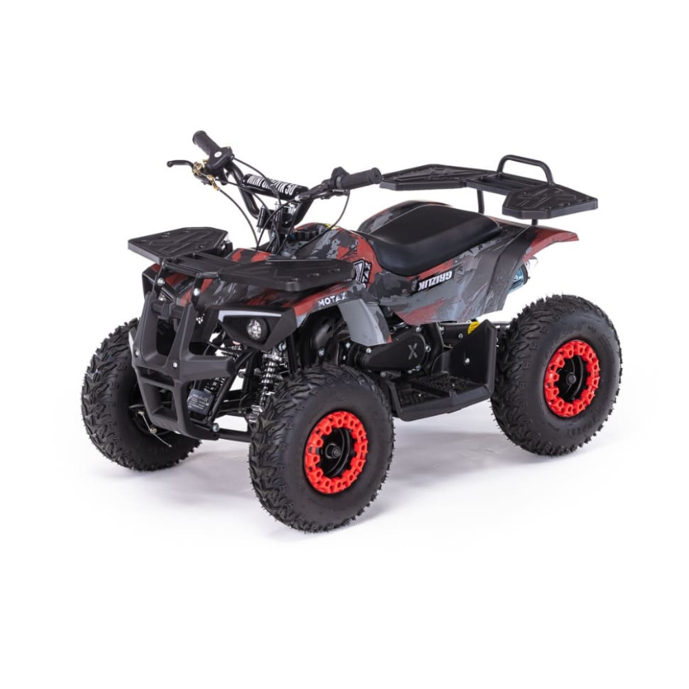 Детский квадроцикл MOTAX GRIZLIK Х16 (PS), красный камуфляж