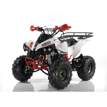 Подростковый квадроцикл MOTAX ATV Raptor Super LUX 125, бело-красный