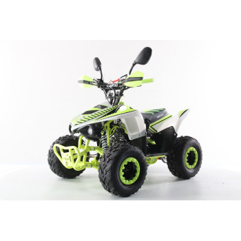 Подростковый квадроцикл Mikro 110 NEW, бело-зеленый