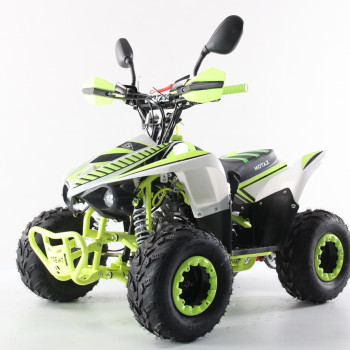 Подростковый квадроцикл Mikro 110 NEW, бело-зеленый