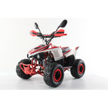 Подростковый квадроцикл Mikro 110 NEW, бело-красный