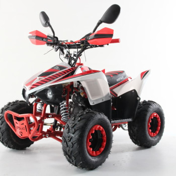 Подростковый квадроцикл Mikro 110 NEW, бело-красный