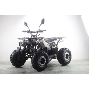 Подростковый квадроцикл MOTAX ATV Grizlik Premium 125cc, бело-серый