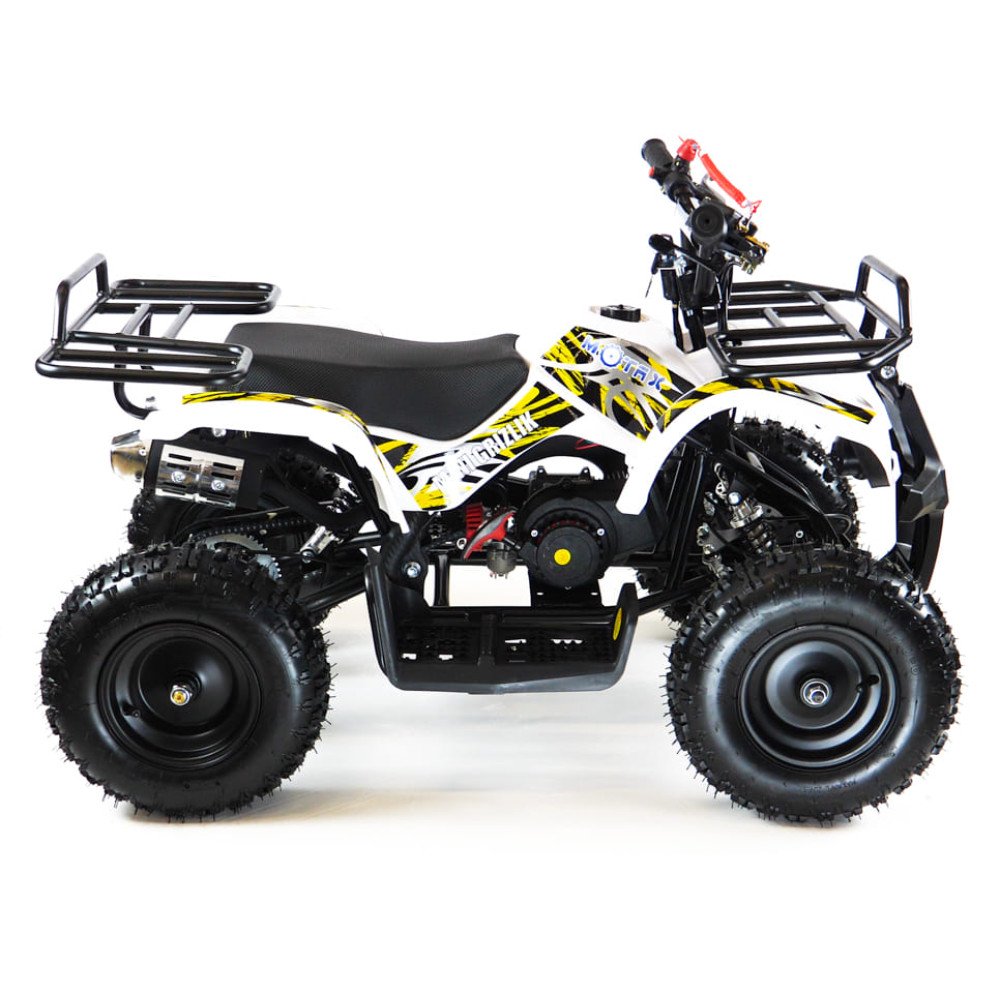 Детский квадроцикл MOTAX ATV Mini Grizlik X-16 (мех.) белый