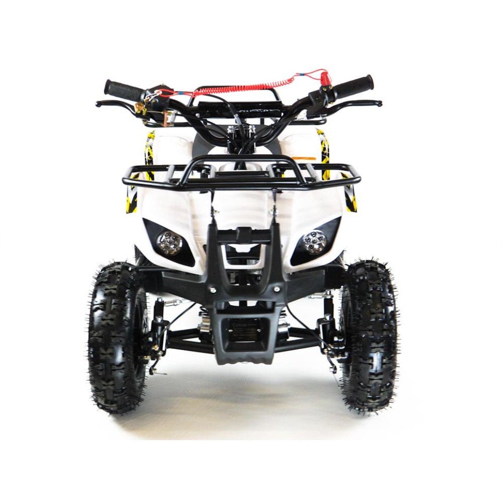 Детский квадроцикл MOTAX ATV Mini Grizlik X-16 (мех.) белый