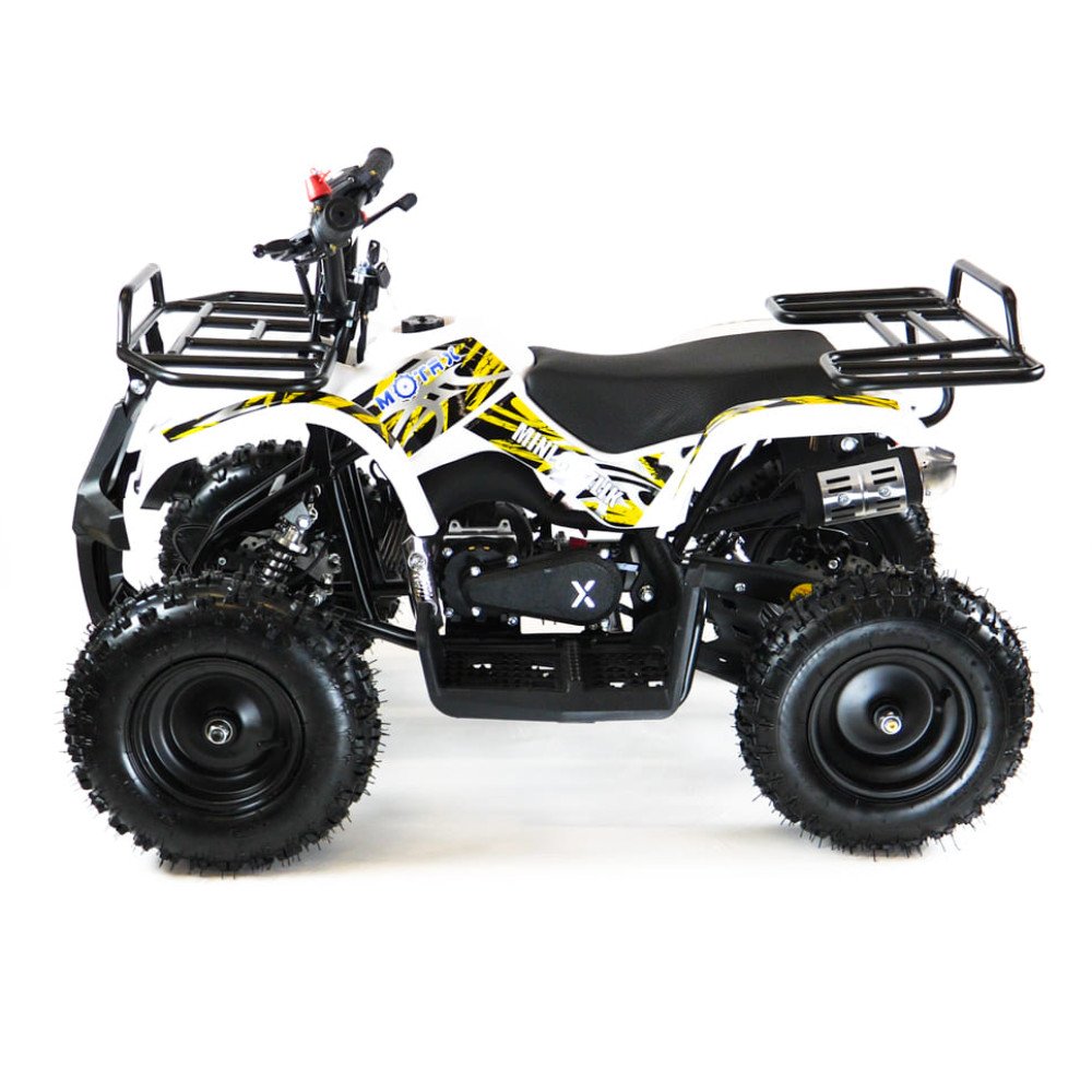 Детский квадроцикл MOTAX ATV Mini Grizlik X-16 (мех.) белый