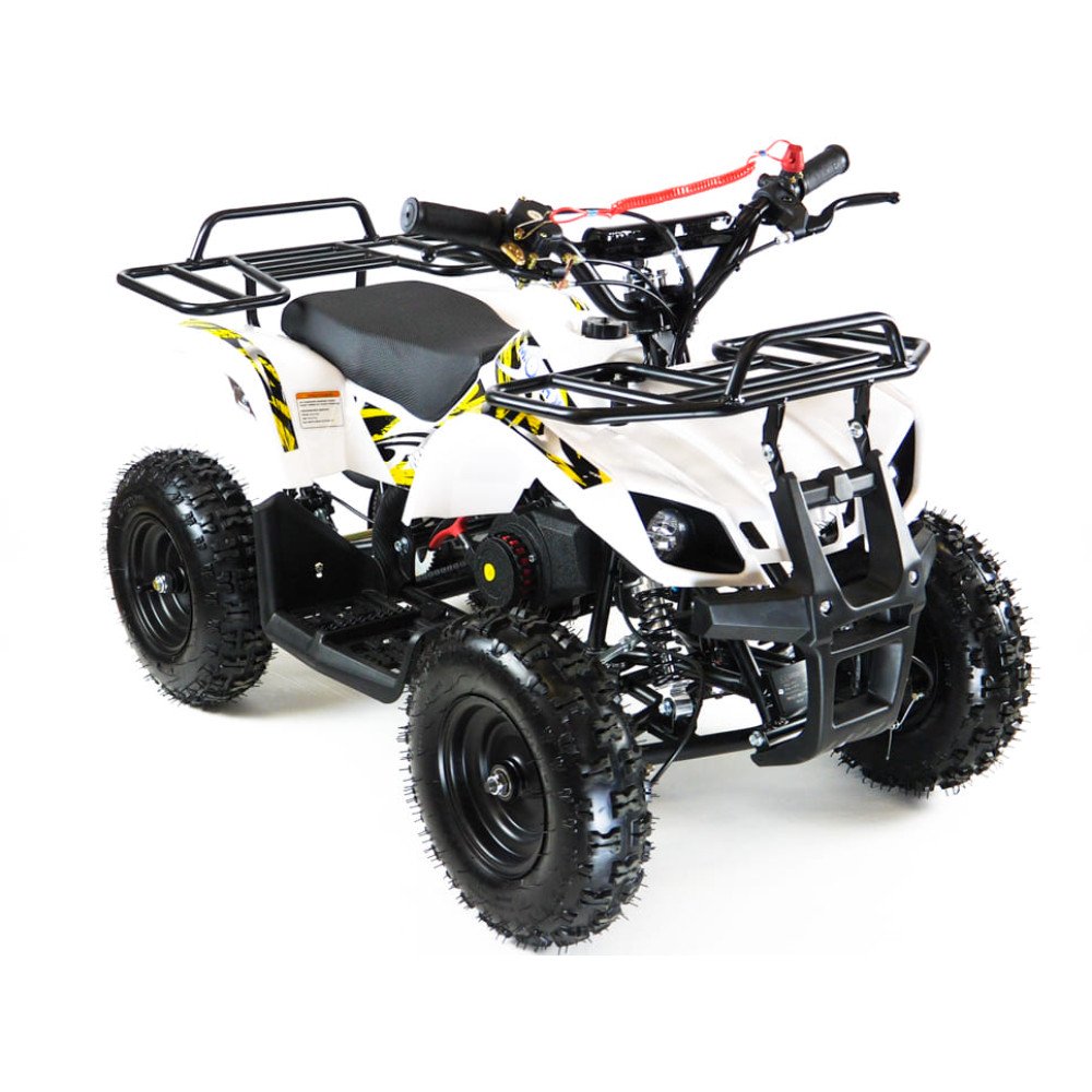 Детский квадроцикл MOTAX ATV Mini Grizlik X-16 (мех.) белый