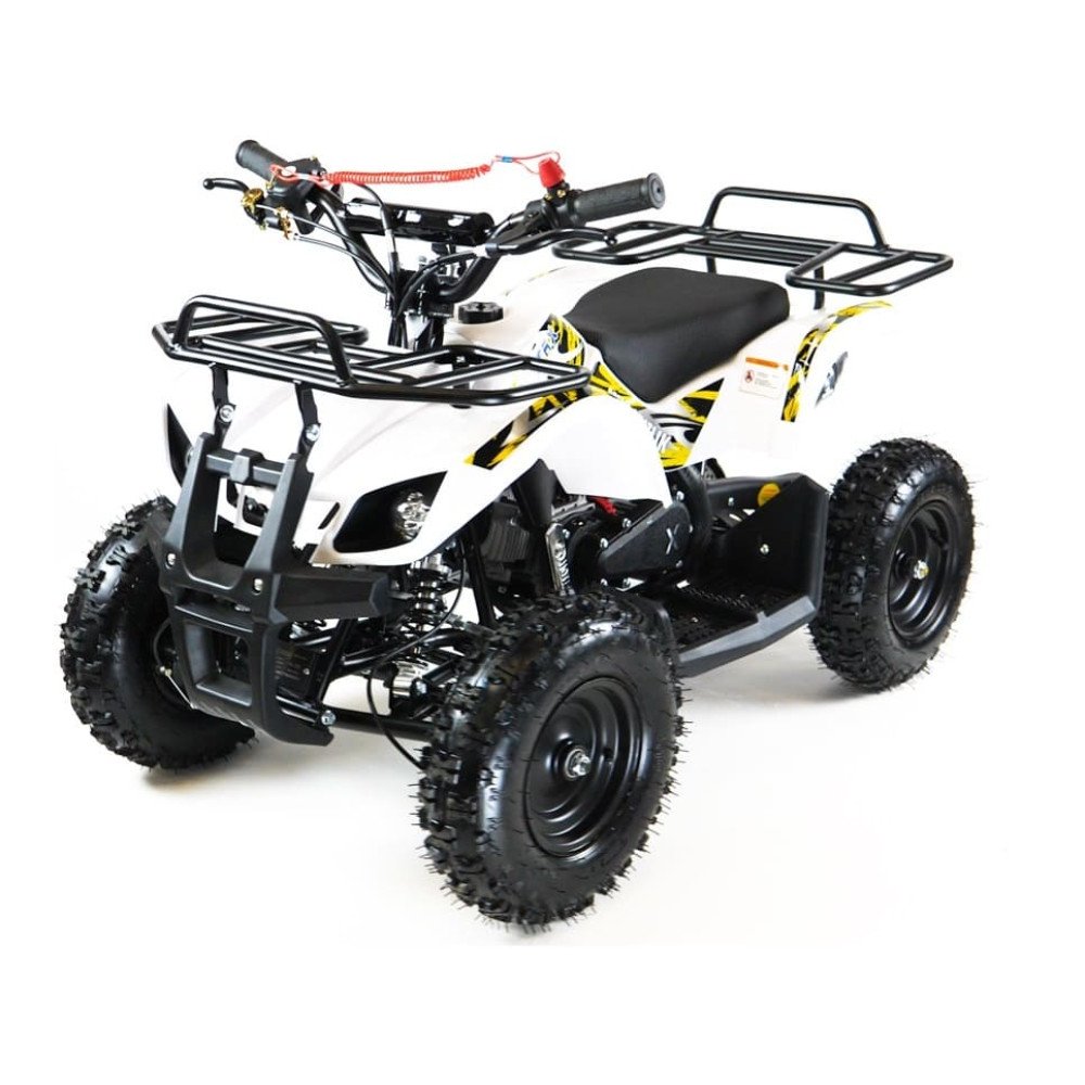 Детский квадроцикл MOTAX ATV Mini Grizlik X-16 (мех.) белый