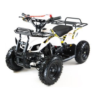 Детский квадроцикл MOTAX ATV Mini Grizlik X-16 (мех.) белый