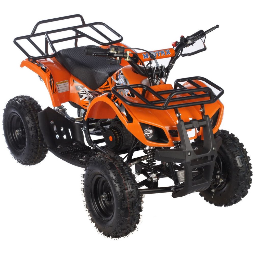 Детский квадроцикл MOTAX ATV Mini Grizlik X-16 (мех.) оранжевый