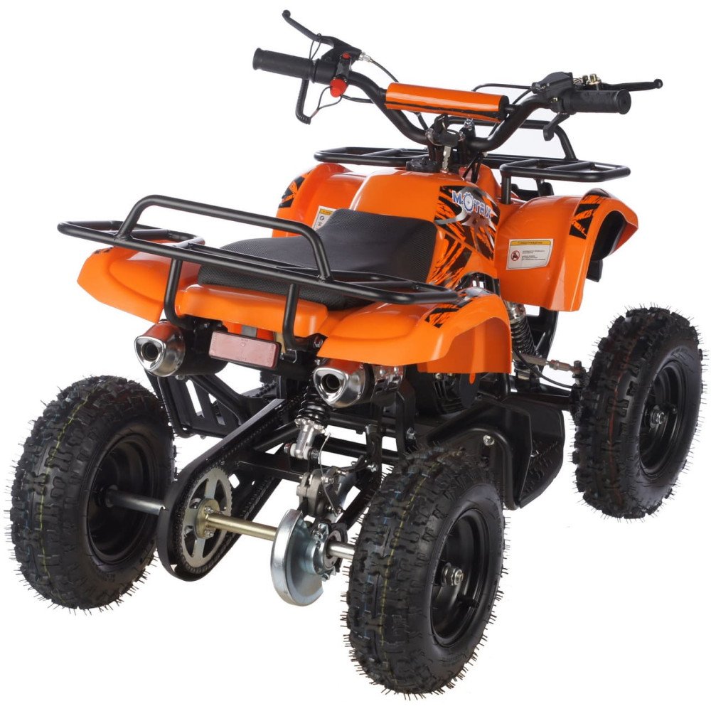 Детский квадроцикл MOTAX ATV Mini Grizlik X-16 (мех.) оранжевый