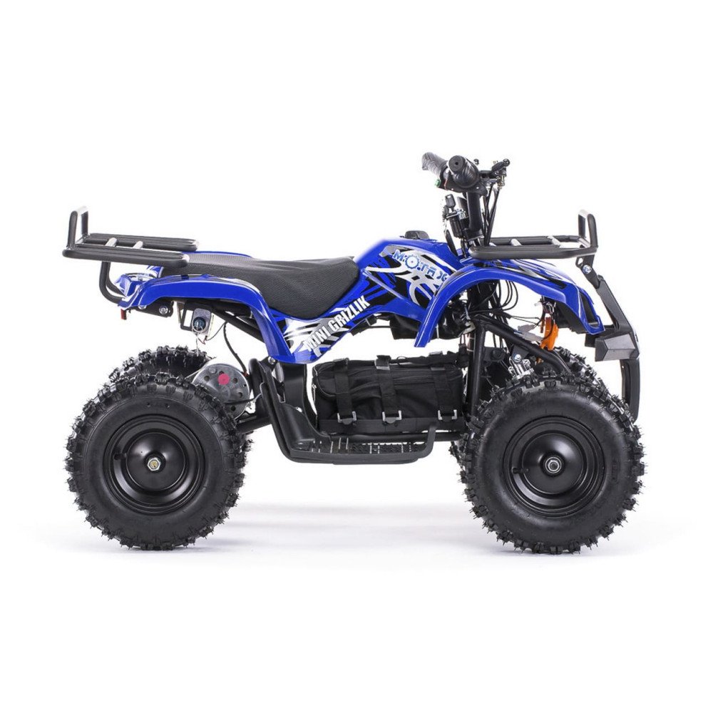 Детский квадроцикл MOTAX Mini Grizlik X-16 Big Wheel 1000W, синий