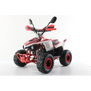 Подростковый квадроцикл Mikro 110 NEW, бело-красный