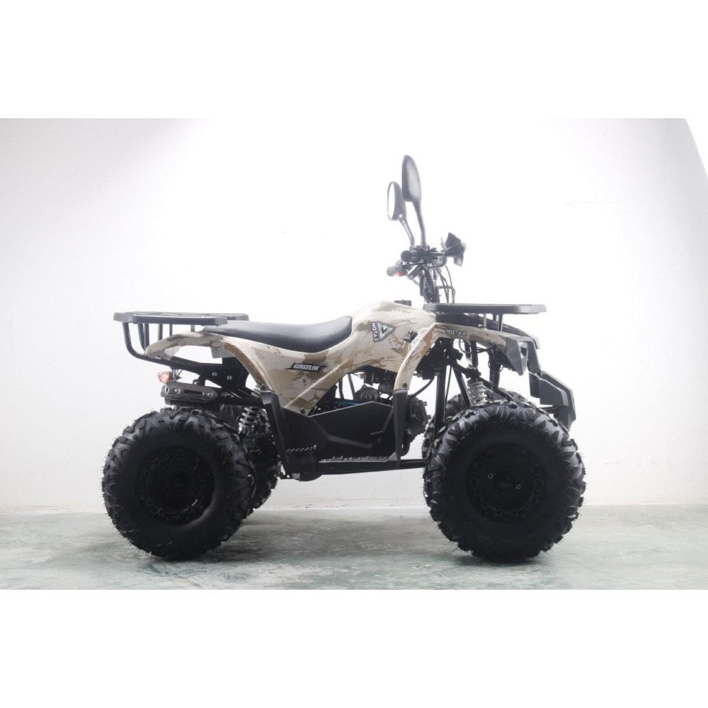 Подростковый квадроцикл MOTAX ATV Grizlik Premium 125cc, коричневый камуфляж