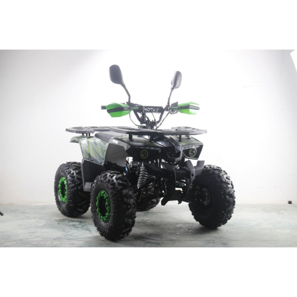 Подростковый квадроцикл MOTAX ATV Grizlik Premium 125cc, зеленый камуфляж