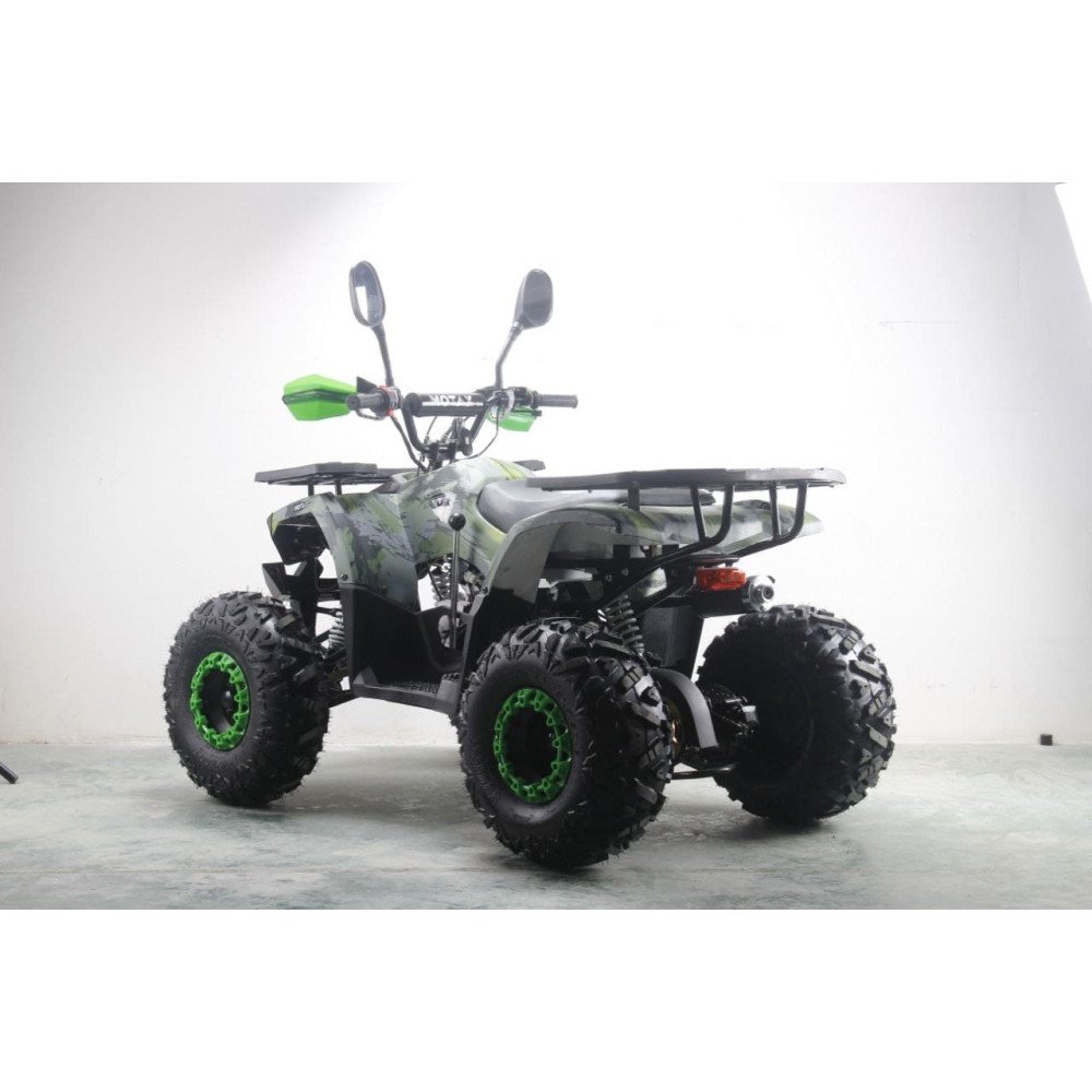 Подростковый квадроцикл MOTAX ATV Grizlik Premium 125cc, зеленый камуфляж
