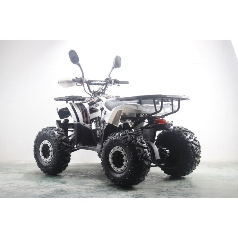 Подростковый квадроцикл MOTAX ATV Grizlik Premium 125cc, бело-серый