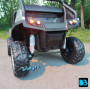 Детский электромобиль Mercedes-Benz Unimog Concept (P555BP) серебристый глянец