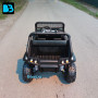 Детский электромобиль Mercedes-Benz Unimog Concept (P555BP) серебристый глянец