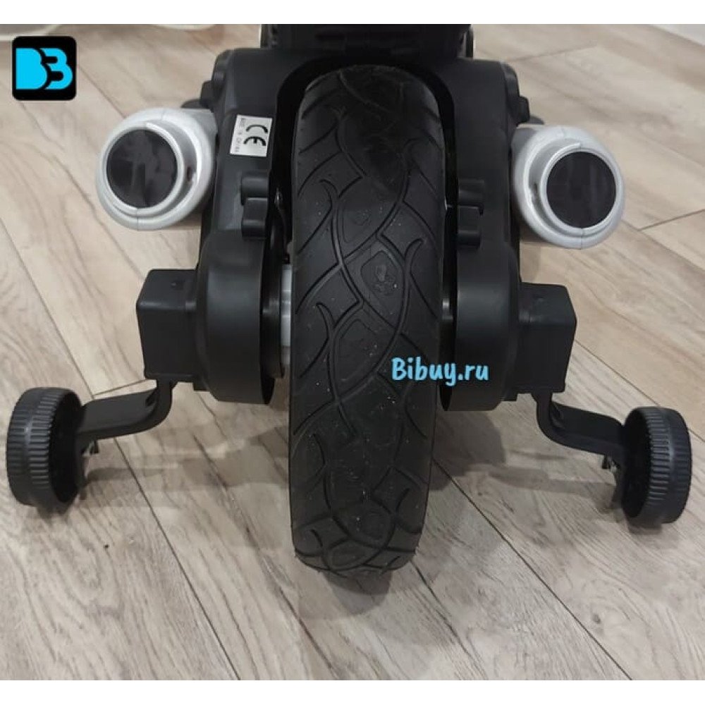 Детский мотоцикл Qike Чоппер красный - QK-307-RED