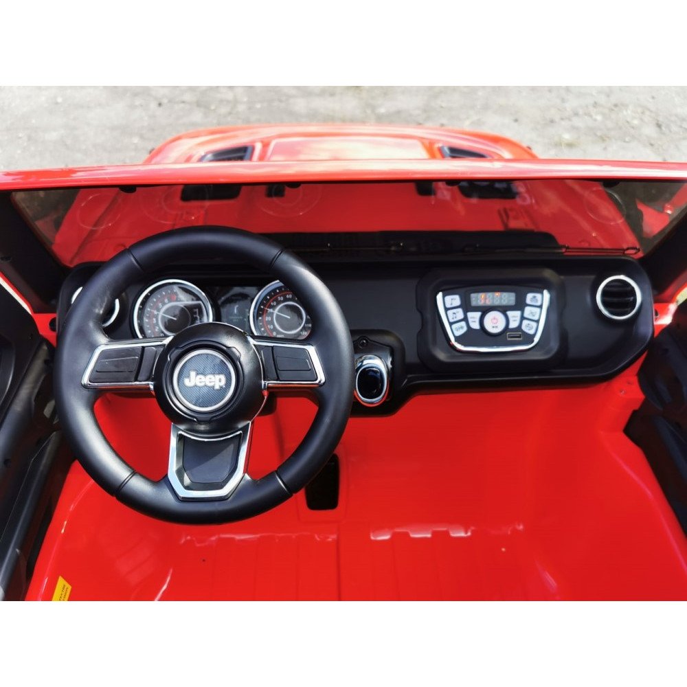 Детская машина Jeep Rubicon 6768R Красный