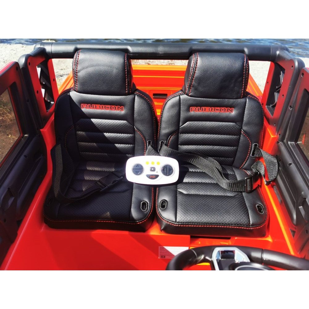 Детская машина Jeep Rubicon 6768R Красный
