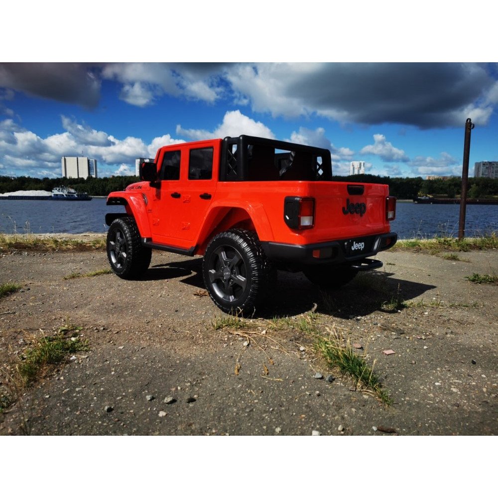 Детская машина Jeep Rubicon 6768R Красный