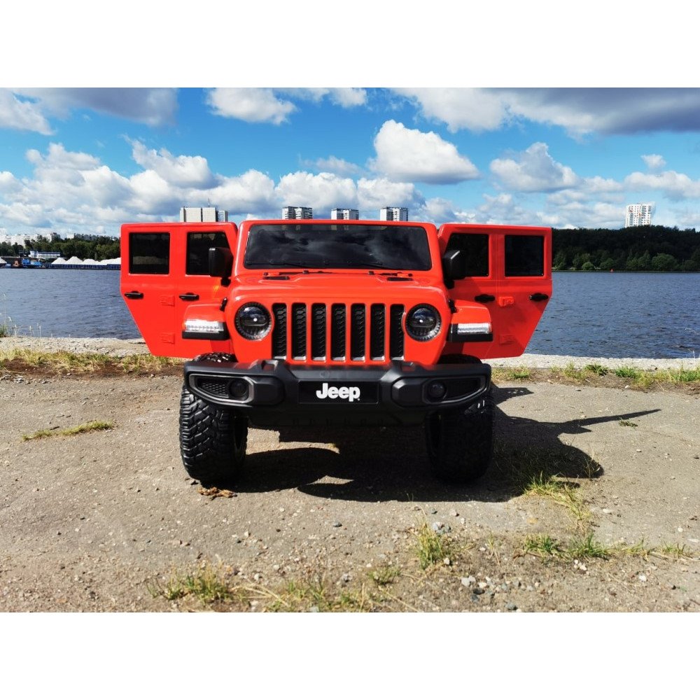 Детская машина Jeep Rubicon 6768R Красный