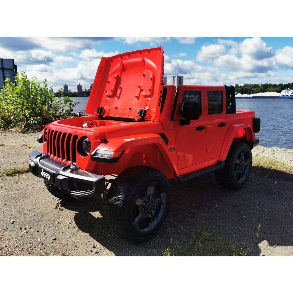 Детская машина Jeep Rubicon 6768R Красный